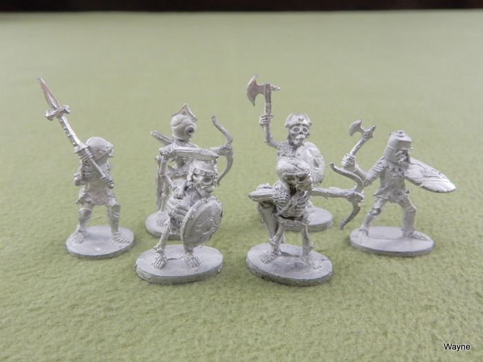 Image for Armored Skeletons (6 Grenadier miniatures)