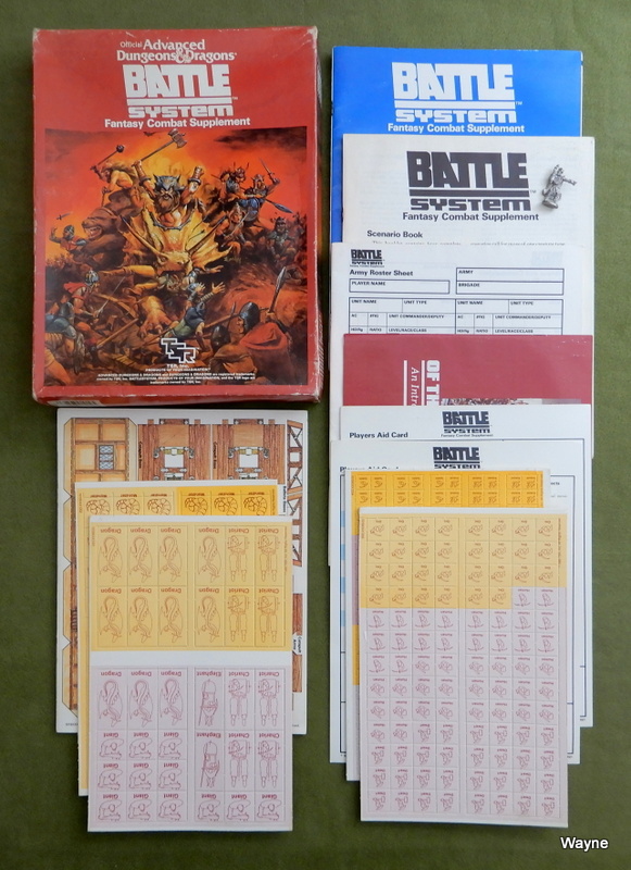 Image for Battlesystem: Fantasy Combat Supplement (Advanced Dungeons & Dragons) - PLAY SET