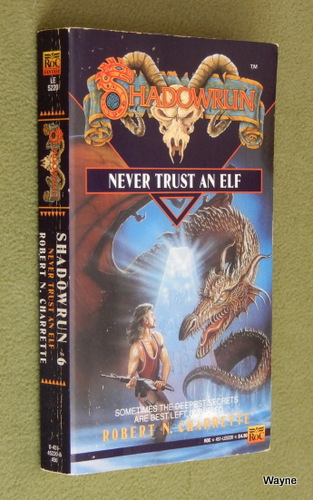 Image for Never Trust an Elf (Shadowrun) - SIGNED