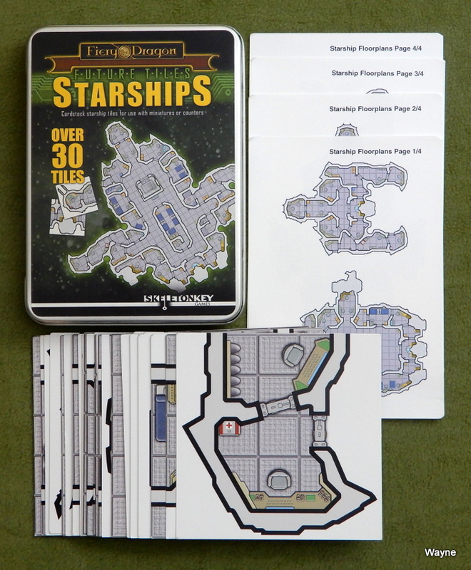 Image for Future Tiles: Starships (Fiery Dragon)