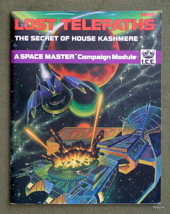 Image for The Lost Telepaths: The Secret of House Kashmere (Space Master RPG)