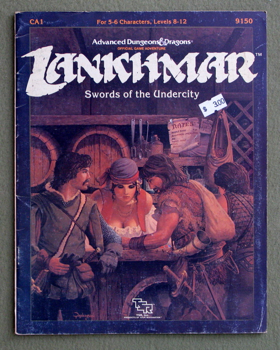 Swords of the Undercity (Advanced Dungeons & Dragons/Lankhmar Module CA1) - PLAY COPY Image for Swords of the Undercity (Advanced Dungeons & Dragons/Lankhmar Module CA1) - PLAY COPY