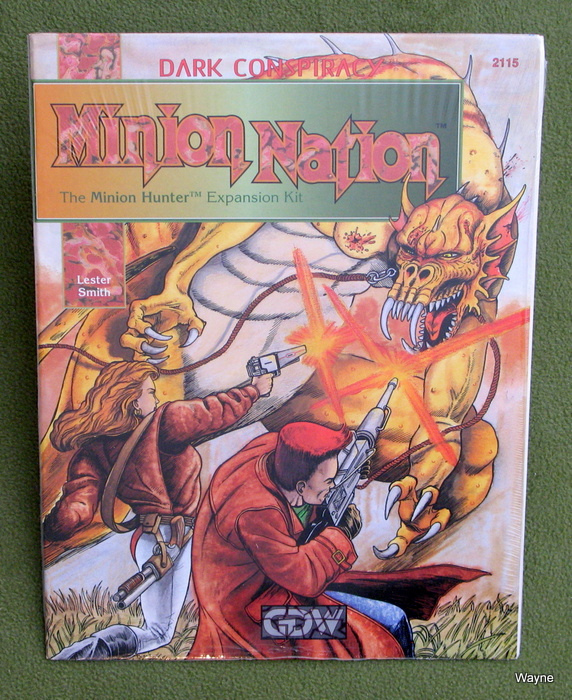Image for Minion Nation: The Minion Hunter Expansion Kit (Dark Conspiracy RPG)