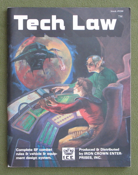 Image for Tech Law: Complete SF Combat Rules & Vehicle & Equipment Design System (Space Master)