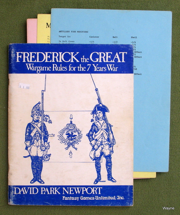 Image for Frederick the Great: Wargame Rules for the 7 Years War