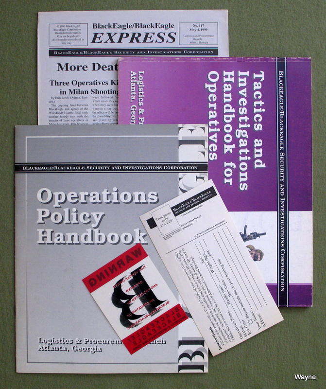 Image for BlackEagle/BlackEagle Operative's Kit (Millennium's End)
