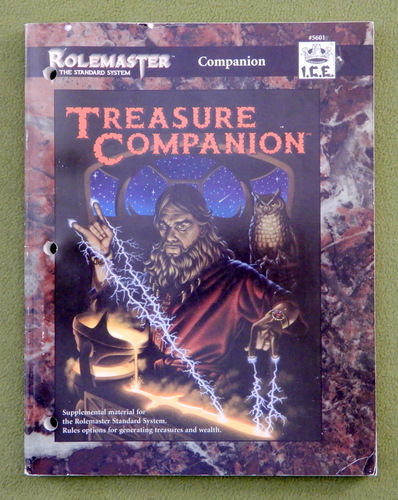 Image for Treasure Companion (Rolemaster)