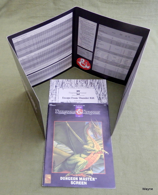 Image for Dungeon Master Screen (Dungeons & Dragons Accessory DMR1): Escape From Thunder Rift
