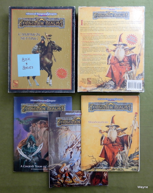 Image for Box & Books (only): Forgotten Realms Campaign Setting (AD&D)