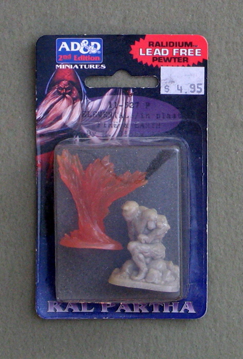 Image for Fire and Earth Elemental set (AD&D 2nd Edition Miniatures)