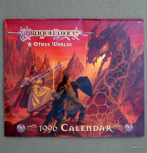 1996 Dragonlance and Other Worlds Calendar Image for 1996 Dragonlance and Other Worlds Calendar