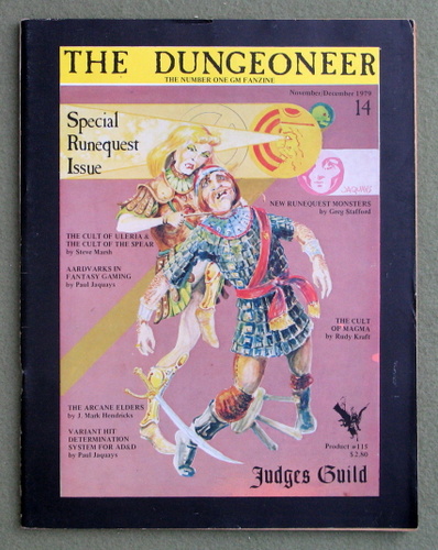 The Dungeoneer, Issue 14 (November/December 1979) Image for The Dungeoneer, Issue 14 (November/December 1979)