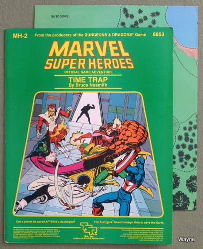 Image for Time Trap (Marvel Super Heroes module MH2)