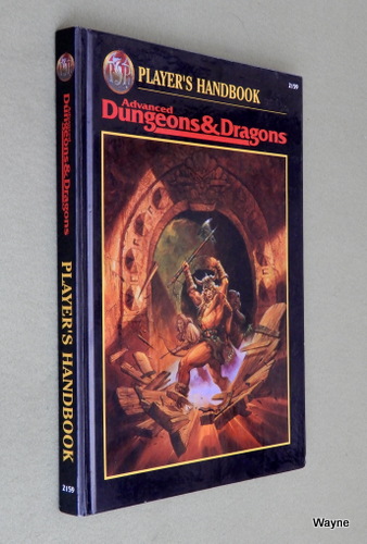 Image for Player's Handbook (AD&D 2nd Ed Fantasy Roleplaying Accessory)