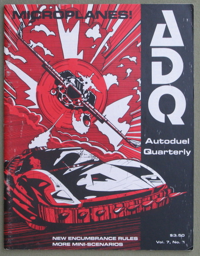 Image for Autoduel Quarterly (ADQ: Car Wars) -- Microplanes (Vol. 7, No. 1)