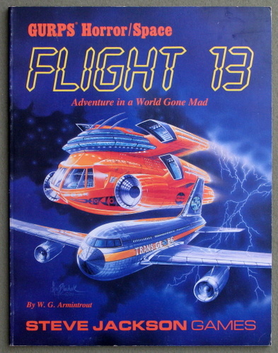 Image for Flight 13: Adventure in a World Gone Mad (GURPS Horror/Space)
