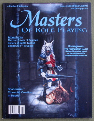 Masters of Role Playing Magazine, Issue 6 Image for Masters of Role Playing Magazine, Issue 6