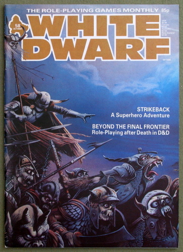 Image for White Dwarf Magazine, Issue 58