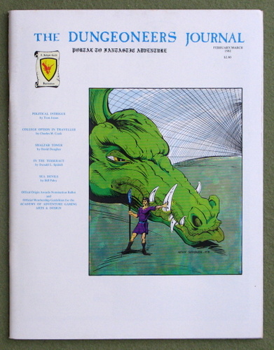 Image for The Dungeoneer Journal, Issue 25 (Feb/March 1981)