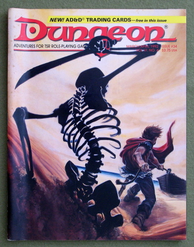 Dungeon Magazine, Issue 34 Image for Dungeon Magazine, Issue 34