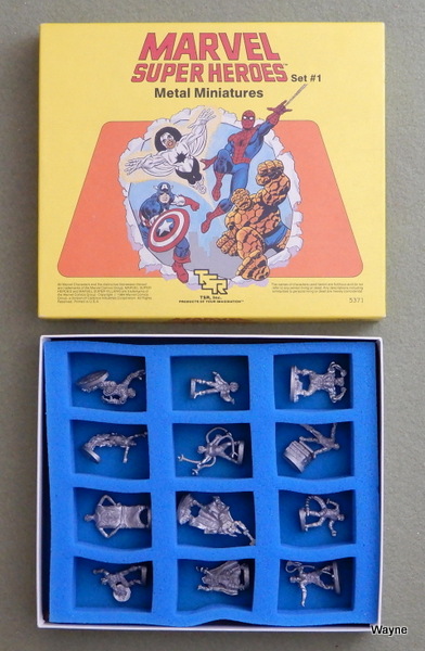 Image for Marvel Super Heroes: Unpainted Metal Miniatures, Set 1