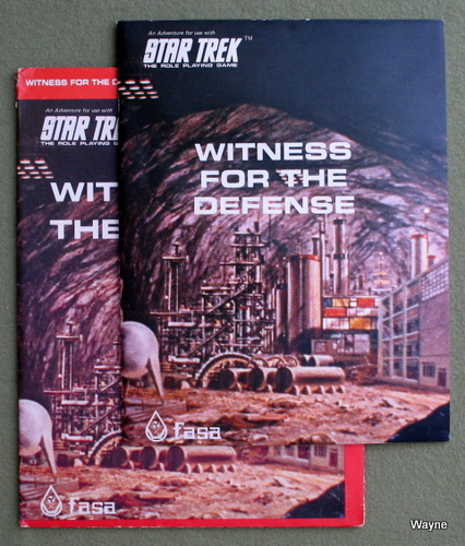 Image for Witness For The Defense (Star Trek: The Roleplaying Game)
