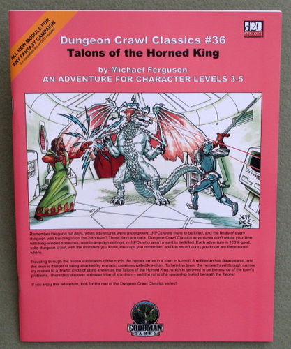 Image for Talons of the Horned King (Dungeon Crawl Classics 36)