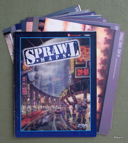 Sprawl Maps (Shadowrun RPG) Image for Sprawl Maps (Shadowrun RPG)