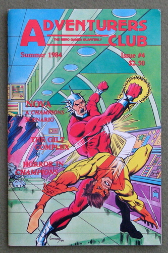 Image for Adventurers Club: The Hero Games Quarterly #4 (Summer 1984)