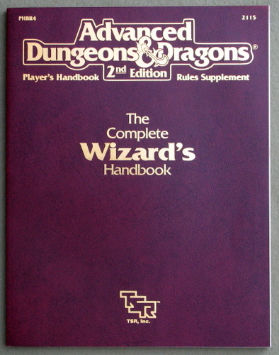 Image for Complete Wizard's Handbook (Advanced Dungeons & Dragons Accessory PHBR4)