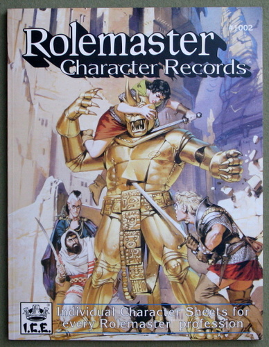 Rolemaster Character Records Image for Rolemaster Character Records