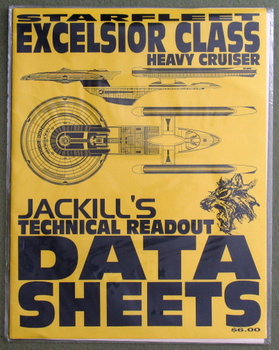 Image for Starfleet Excelsior Class Heavy Cruiser: NCC-2000 (Jackill's Technical Readout Data Sheets)