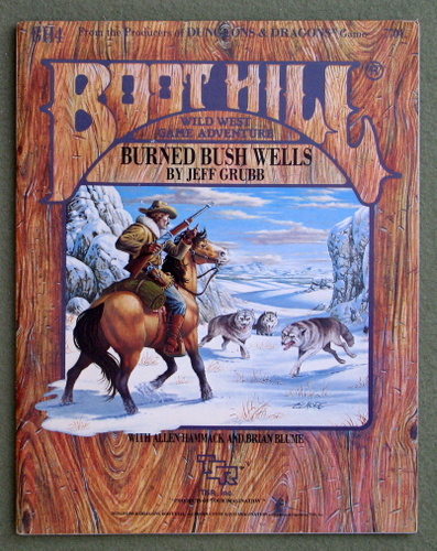 Image for Burned Bush Wells (Boot Hill Module BH4)