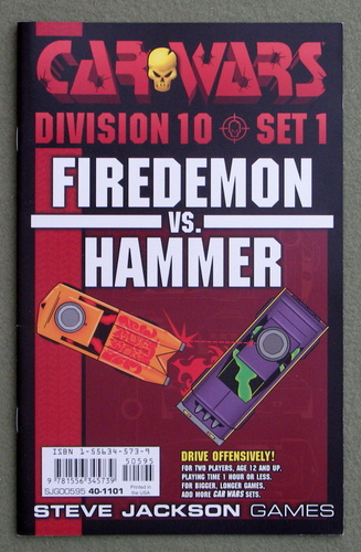 Image for Car Wars Division 10 Set 1: Firedemon vs. Hammer