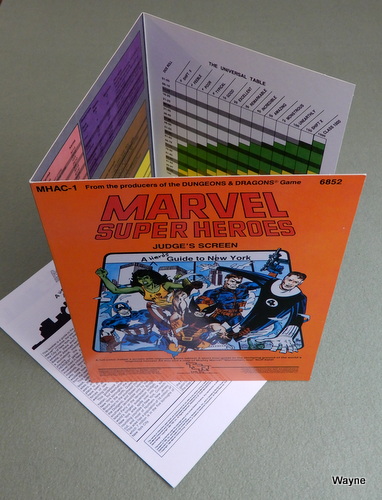 Image for Marvel Super Heroes Judge's Screen: A Hero's Guide to New York (MHAC1)
