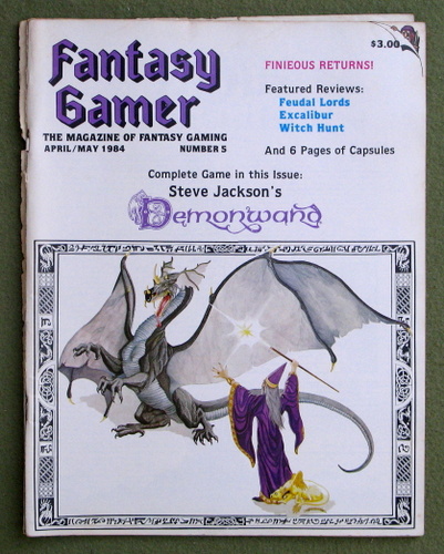 Image for Fantasy Gamer, Number 5: The Magazine of Fantasy Gaming (Apr/May 1984)