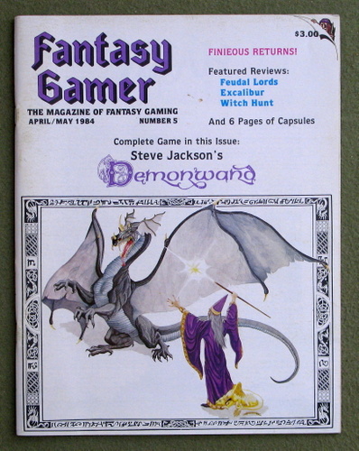 Image for Fantasy Gamer, Number 5: The Magazine of Fantasy Gaming (Apr/May 1984)