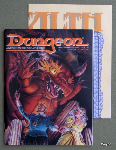 Dungeon Magazine, Issue 39 Image for Dungeon Magazine, Issue 39