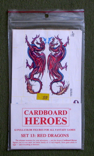 Image for Cardboard Heroes, Set 13: Red Dragons