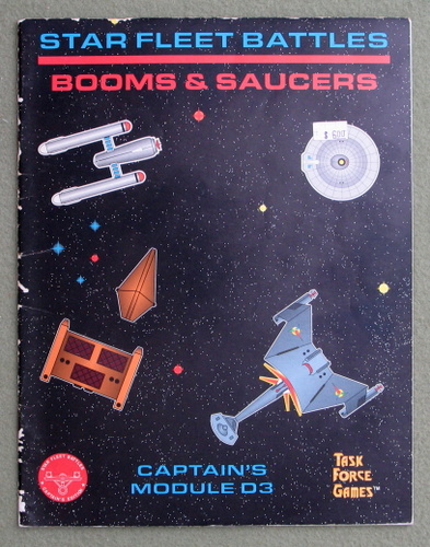 Image for Star Fleet Battles: Booms and Saucers (Captain's Module D3) - PLAY COPY