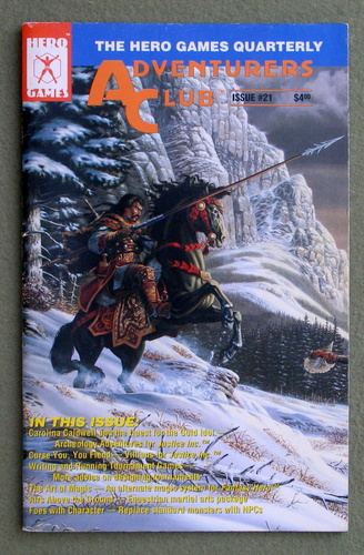Image for Adventurers Club: The Hero Games Quarterly #21 (Summer 1993)