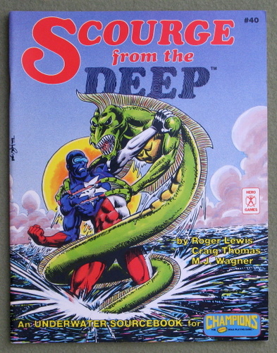 Image for Scourge From the Deep: Underwater Sourcebook for Champions