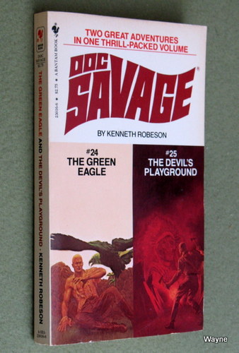 Doc Savage #24: The Green Eagle & #25: The Devil's Playground Image for Doc Savage #24: The Green Eagle & #25: The Devil's Playground