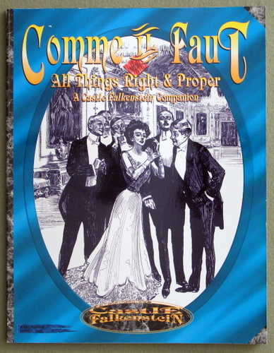Image for Comme Il Faut: All Things Right & Proper (Castle Falkenstein)