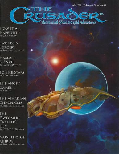 Crusader Journal: Castles & Crusades Magazine, Vol 4 No 10 (July 2008) Image for Crusader Journal: Castles & Crusades Magazine, Vol 4 No 10 (July 2008)