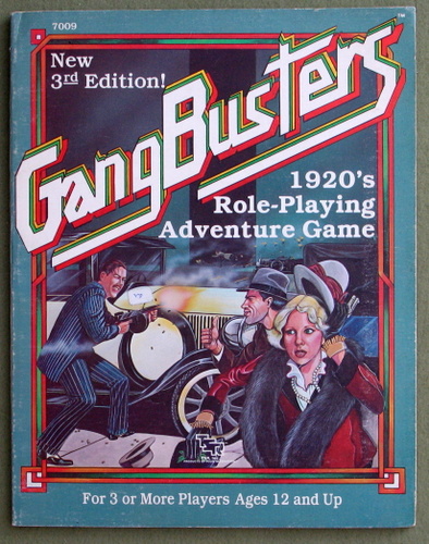 Image for Gangbusters 1920's Role-Playing Adventure Game (3rd Edition)
