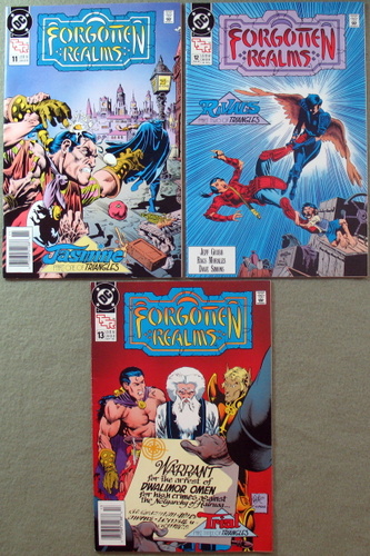 Image for Forgotten Realms Comic, Issues 11-13 (Triangles Series 1-3: Jasmine, Rivals, Trial)