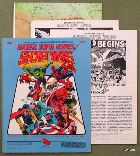 Image for Secret Wars (Marvel Super Heroes module MHSP1)
