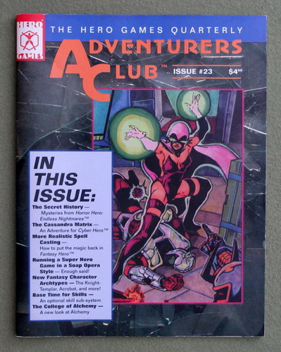 Image for Adventurers Club: The Hero Games Quarterly #23 (Winter 1994)