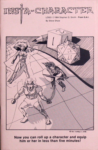 Image for Insta-Character (Advanced Dungeons & Dragons)